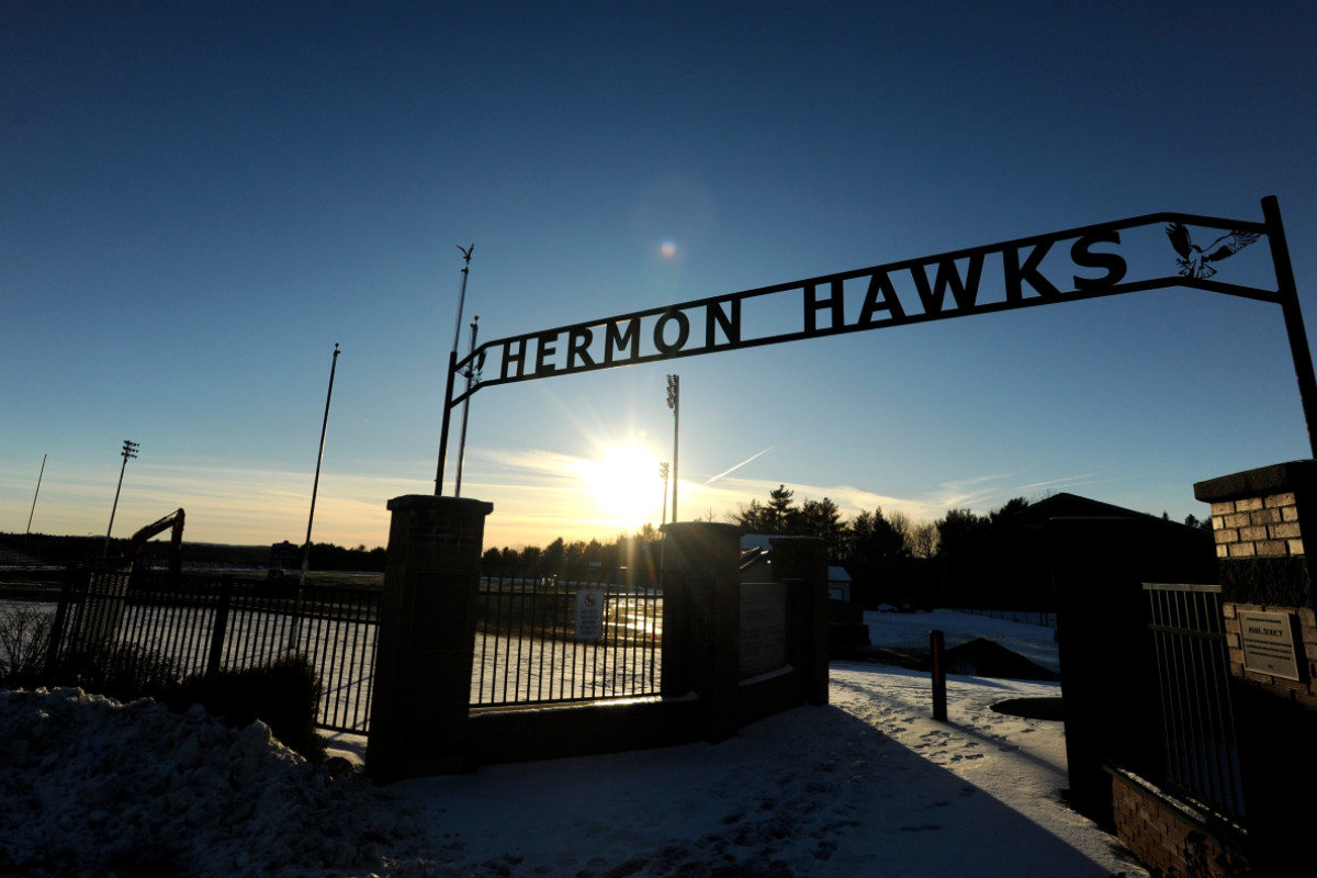 Hermon athletic complex upgrades underway despite winter weather