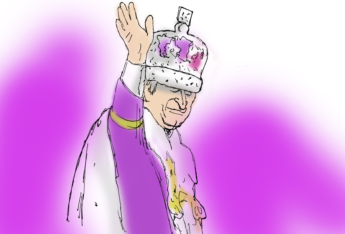 God save King Charles if the coronation was his idea of modernizing the