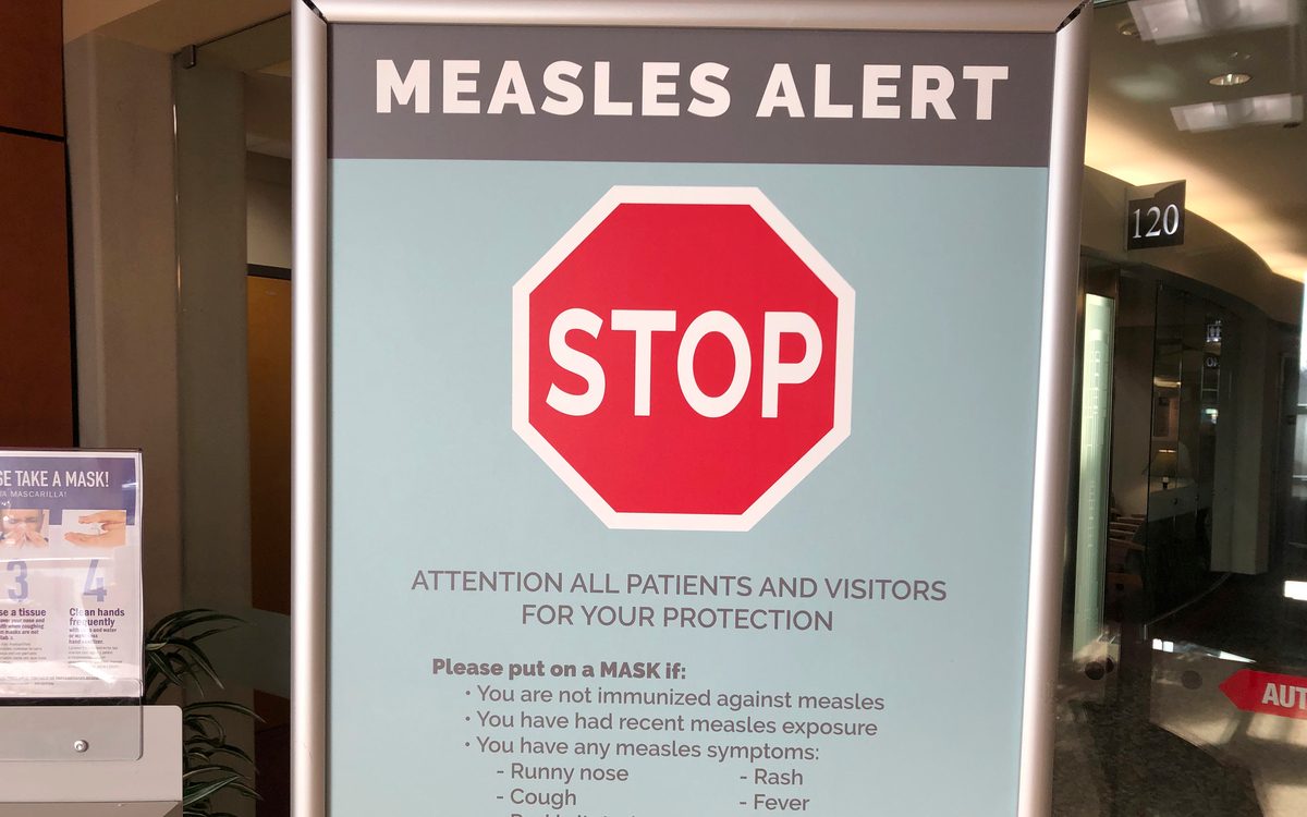 Maine child tests positive for measles