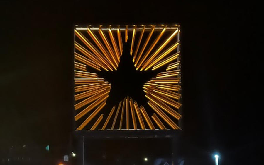 Sculpture honoring Acadian heritage adorns new Madawaska border crossing