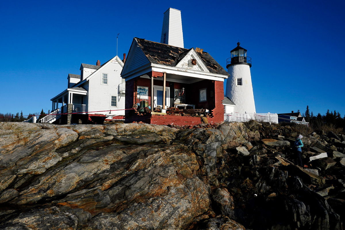 Here are some iconic Maine landmarks hit by last week’s storms
