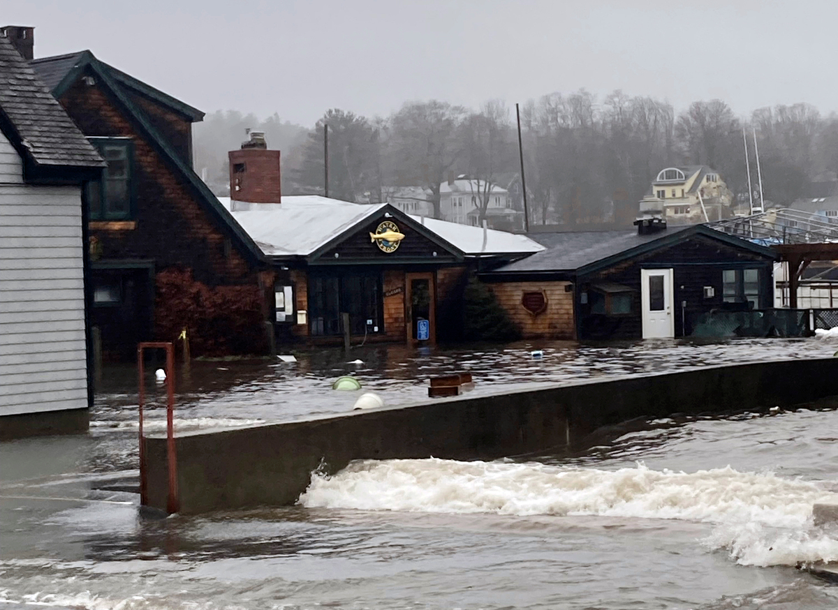 Coastal Maine could see a nearly 15-foot high tide during Saturday storm