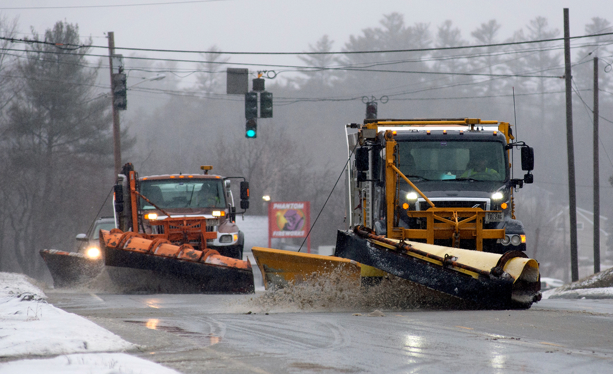 Maine Winter Weather Sleet Freezing Rain Patterns