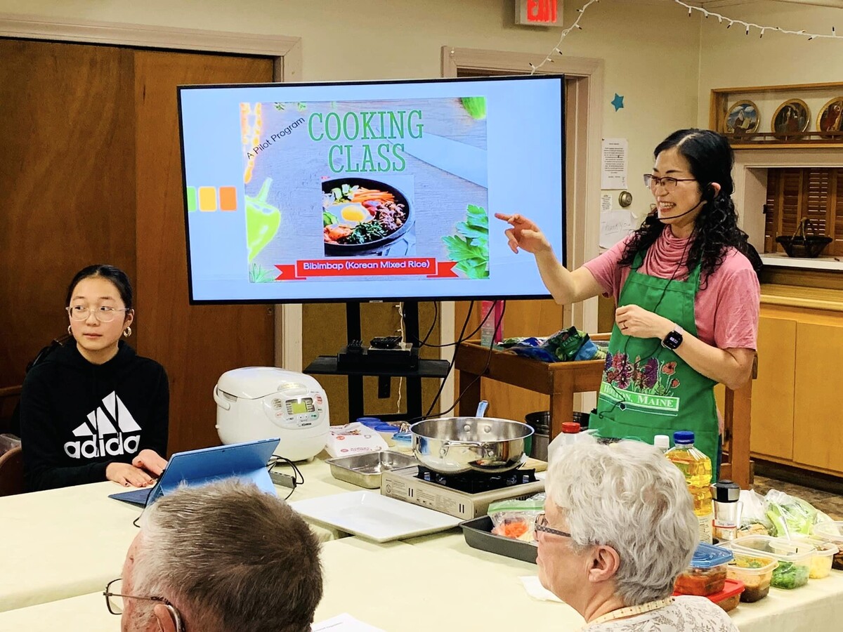 A Korean cooking class is bridging cultures in northern Maine