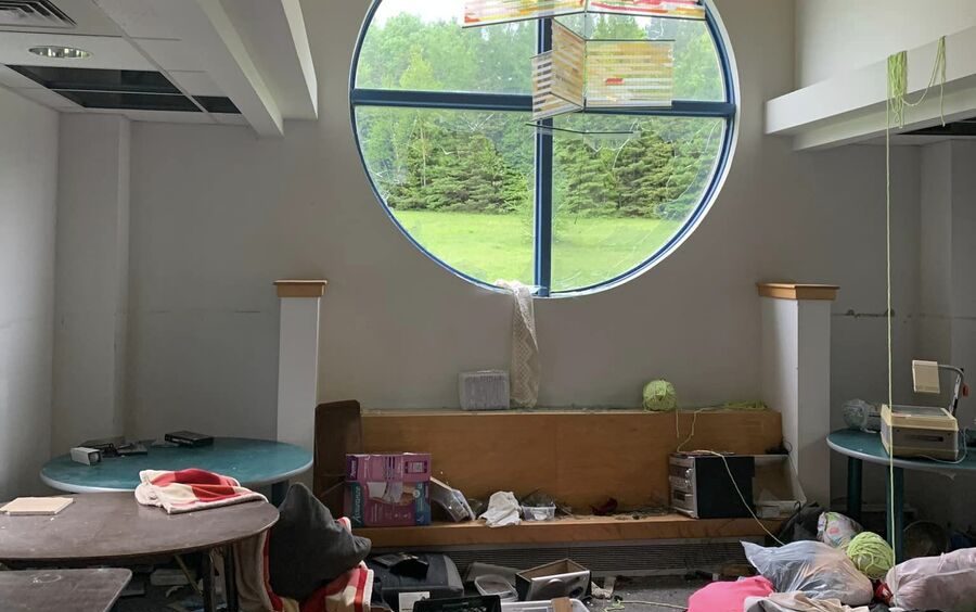 Vandals caused 10K in damage at former Aroostook school