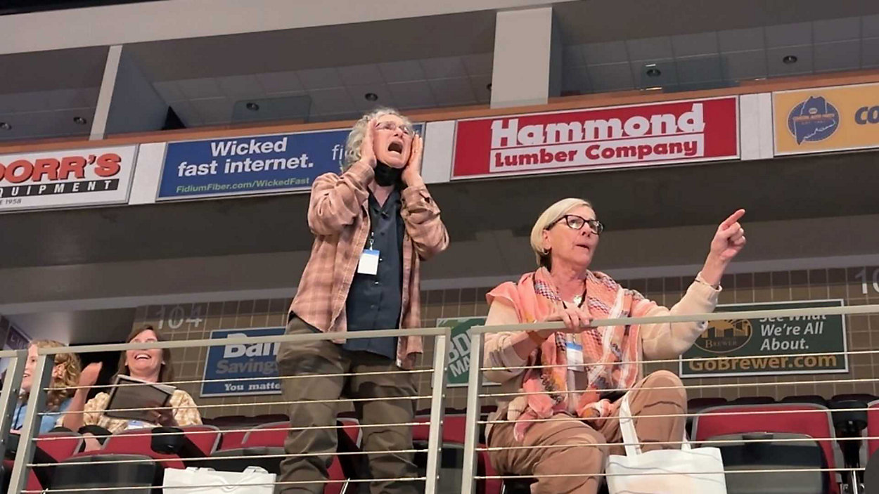Protesters call for Gaza ceasefire at Maine Democratic convention - Vimarsana News
