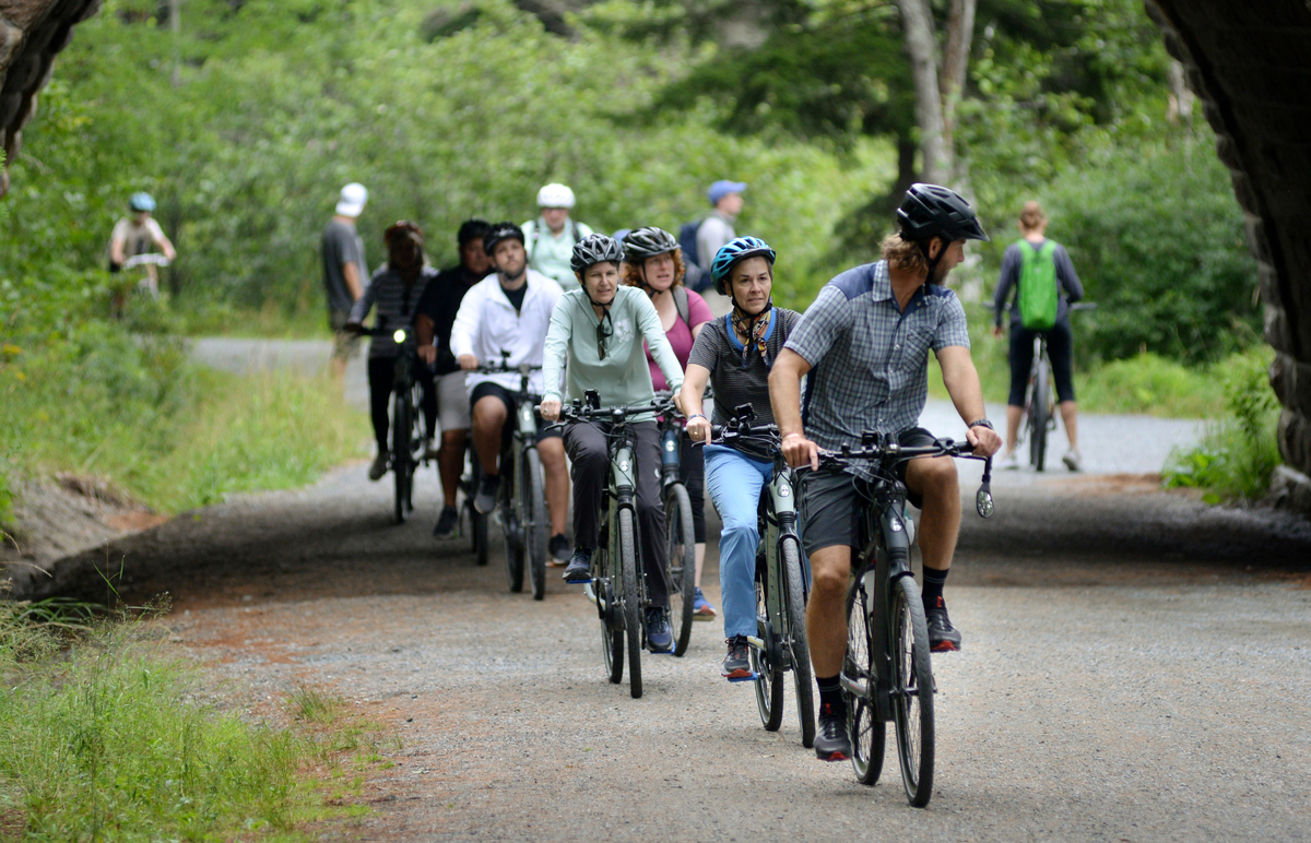 Half of all bikes in Acadia are now electric