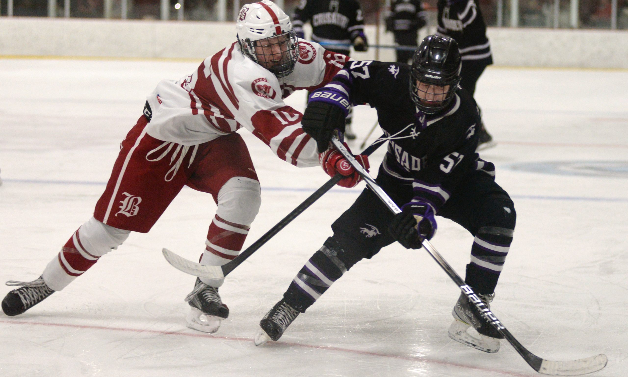 Perron leads Bangor High hockey past Brewer at Alfond Arena