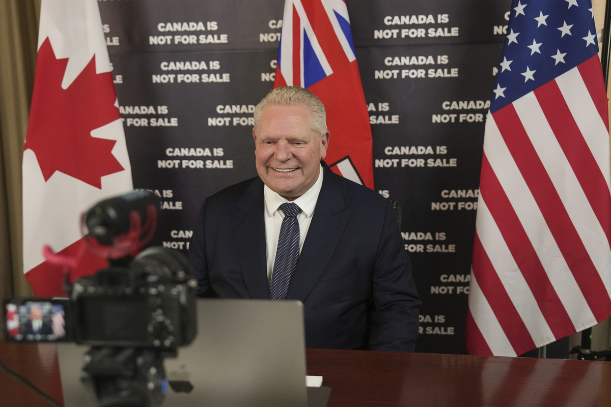 Ontario premier backs down on US electricity hikes, prompting Trump to halt doubling tariffs