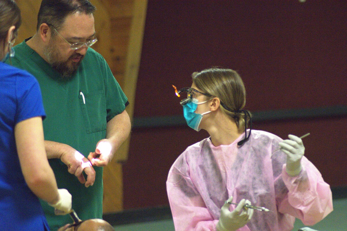 A traveling clinic is bringing free dental care to remote corners of Maine
