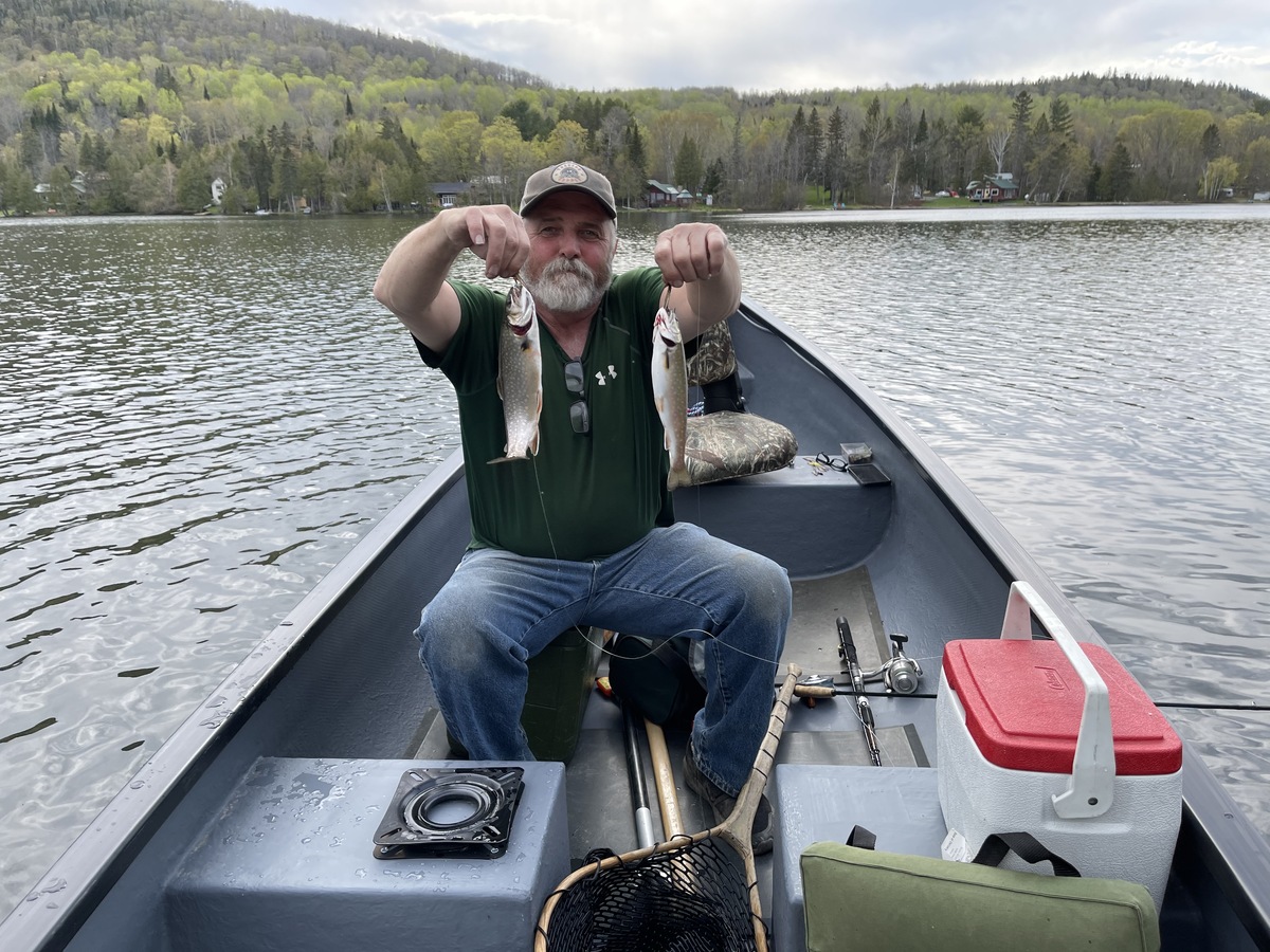 I used this trick to catch 2 fish at the same time