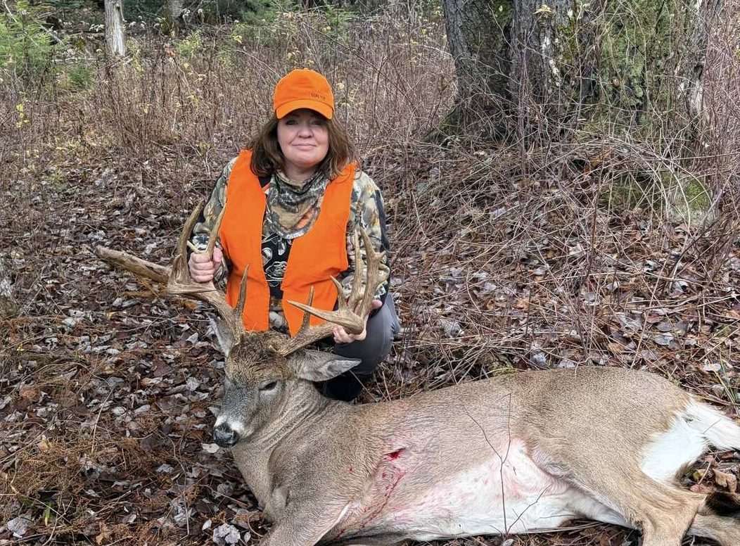 This was the biggest deer shot in the Maine Women Hunters contest