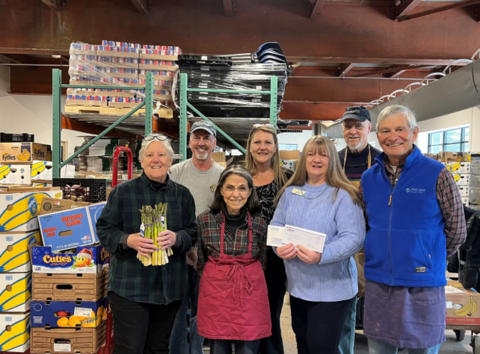 Norway Savings Bank delivers surprise $2,500 holiday gift to Mid Coast Hunger Prevention Program