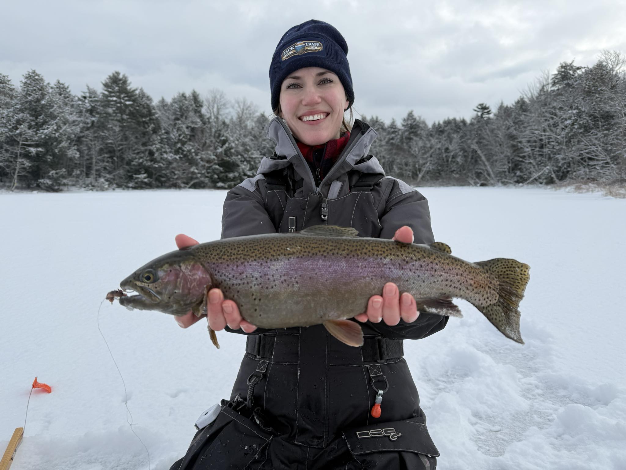 Maine anglers kick off the new year on the ice