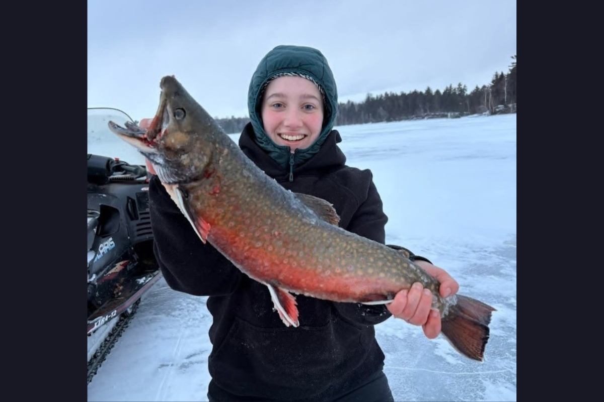 5-pound catch is angler’s 1st brook trout