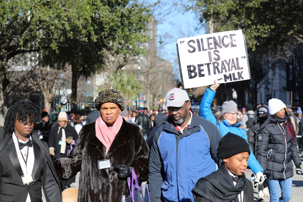 The current US political climate is spurring a ‘reclaim’ and rallying on the MLK holiday