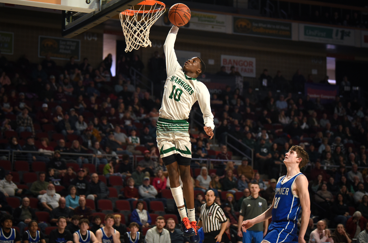 Can anyone stop this Maine basketball star from the Canadian border?