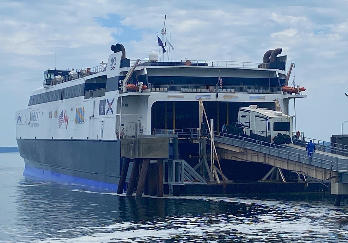 CAT ferry reservations are up 30% at start of 2026 season
