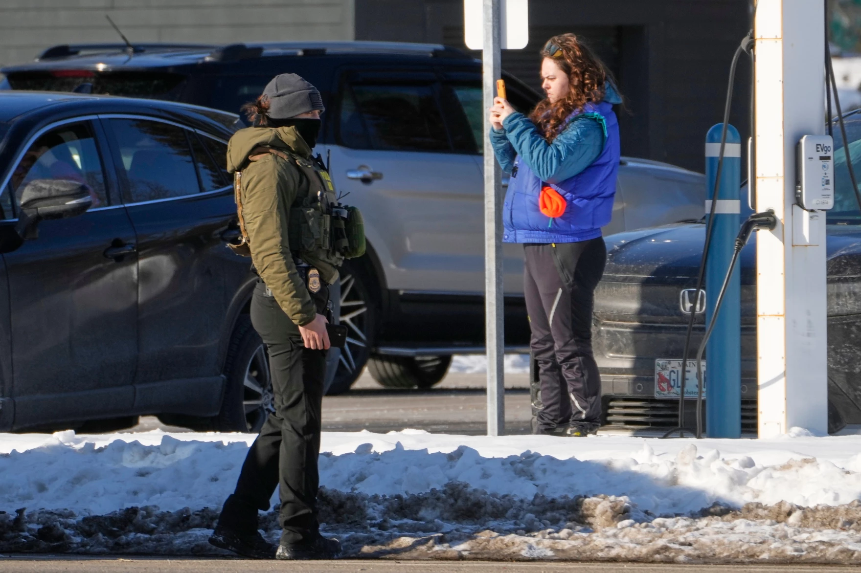 National free speech group sues ICE over threats to put Maine observers ...