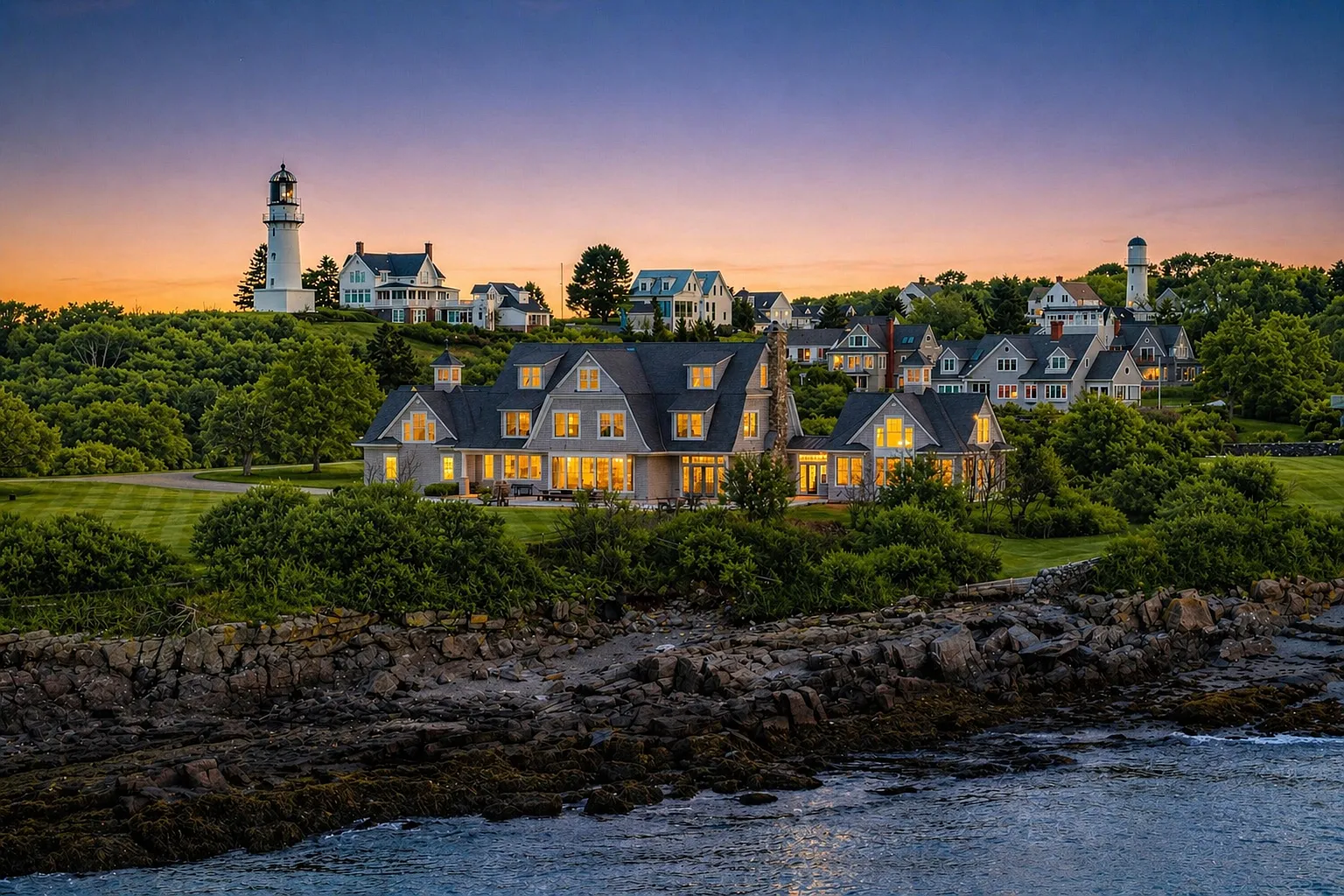 This $16.5M coastal mansion is the most expensive home for sale in Maine