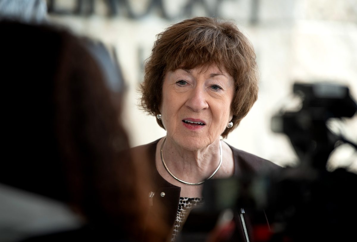 Image for Susan Collins wants guardrails on Donald Trump's $300B Iran deal