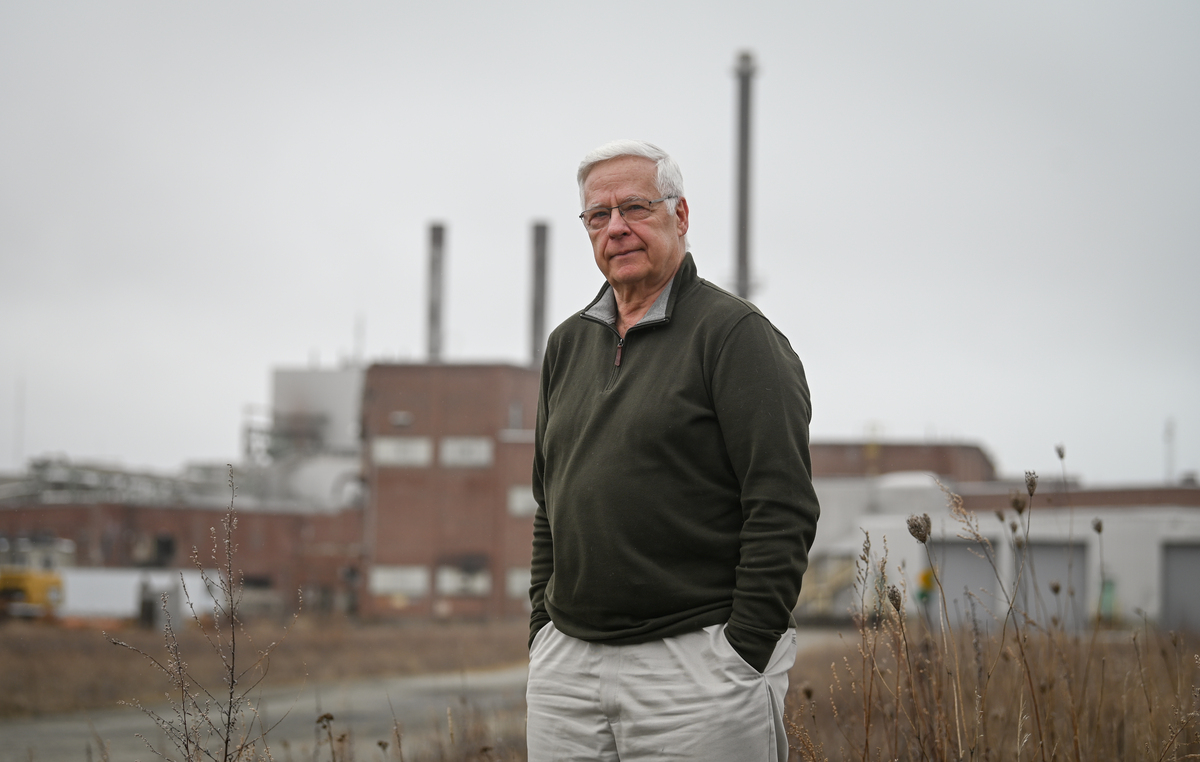 After a lifetime in politics, a former Maine congressman finds his biggest fight at home