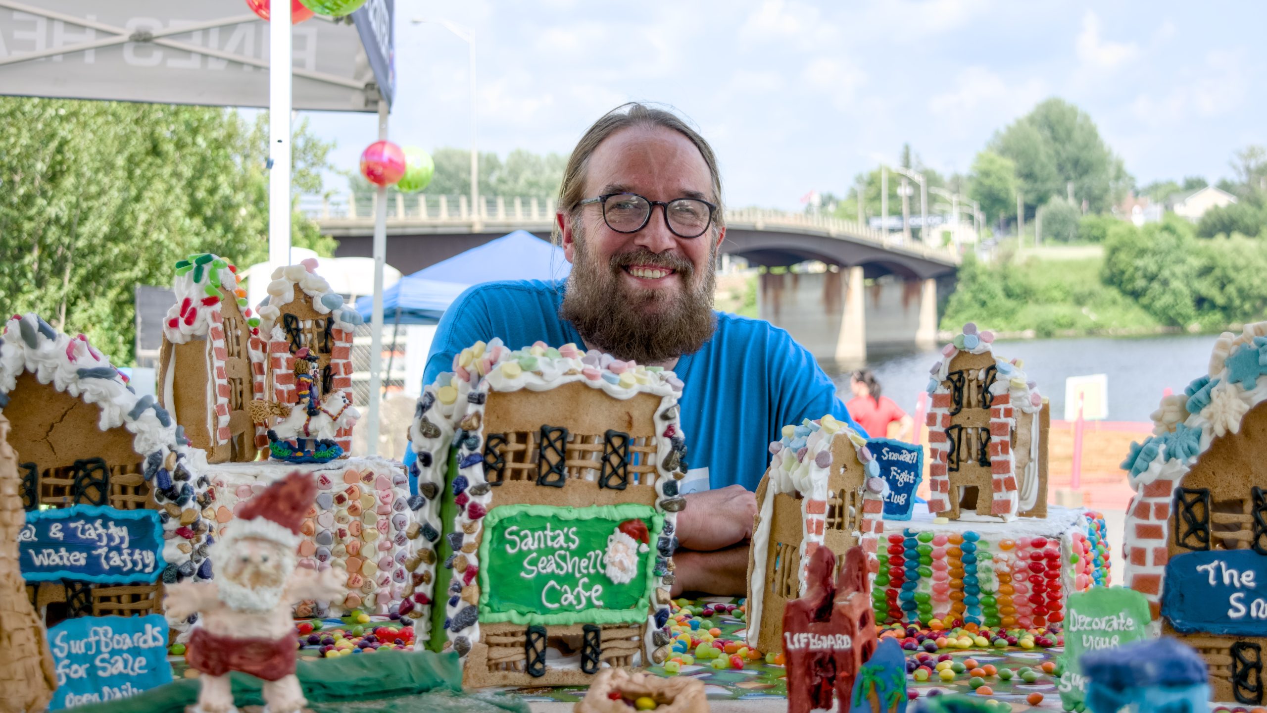 Creator of world's largest gingerbread village appears at Aroostook summer festival