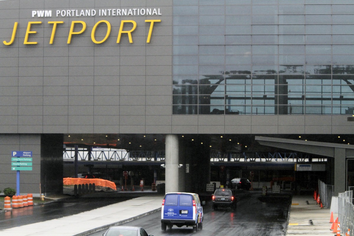 Power outage and ‘large hail' shut down Portland Jetport