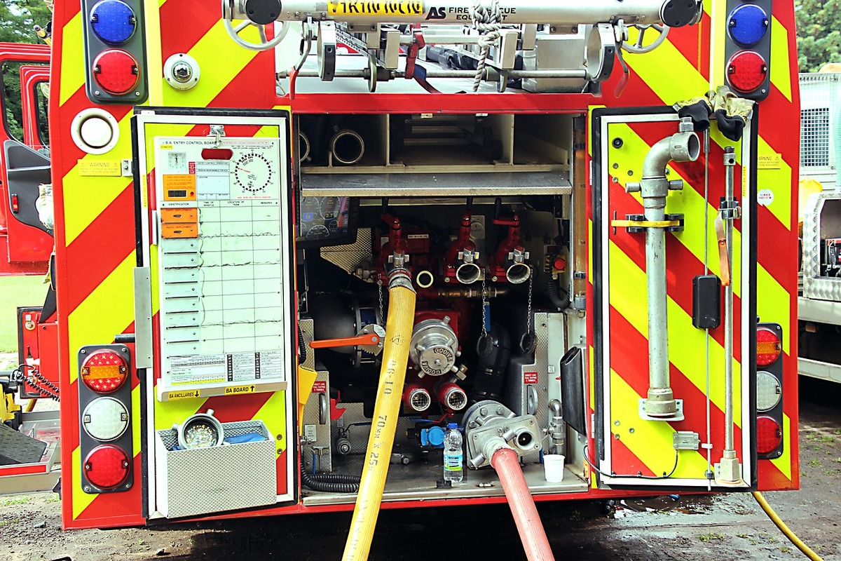 Fire crews battle blaze at old Moosehead Mill