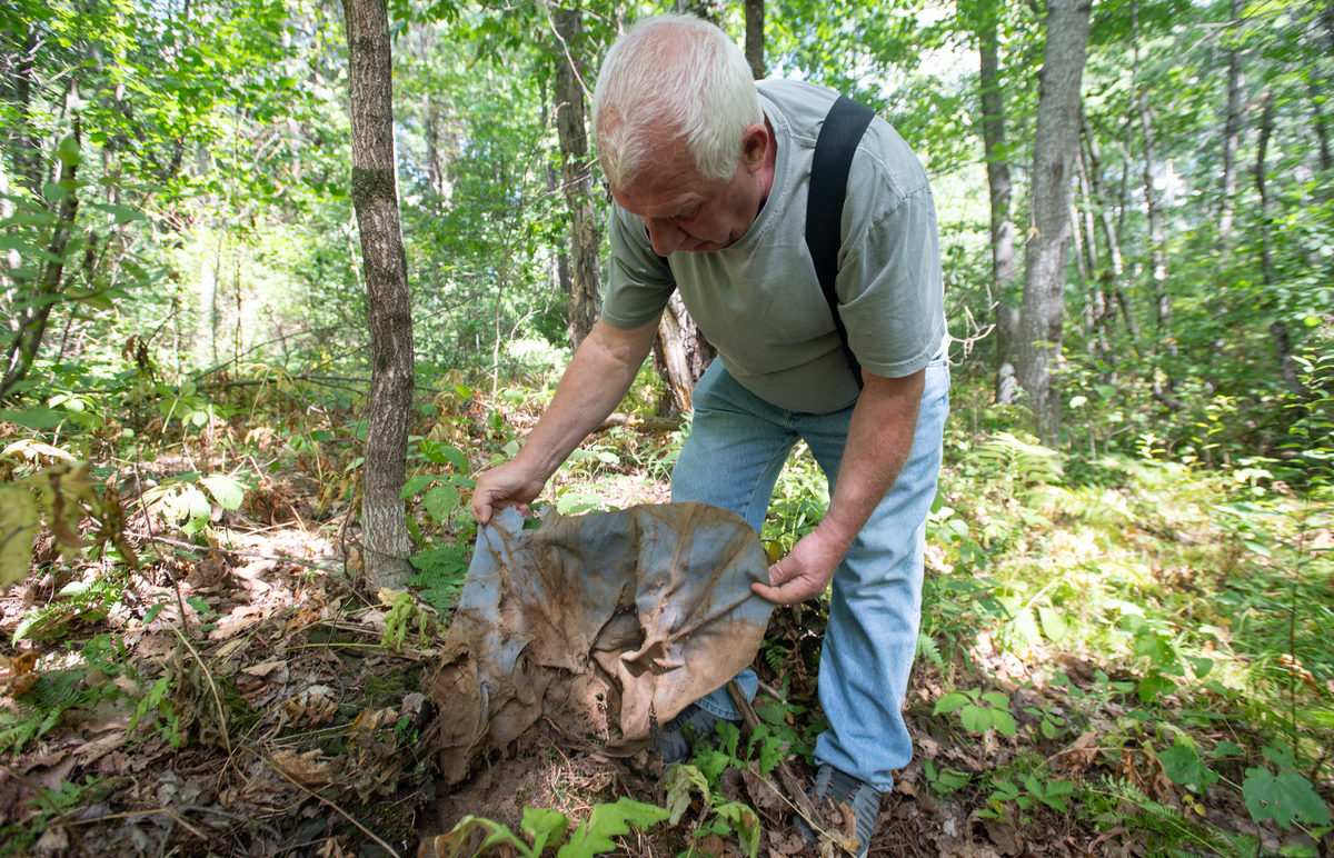 Waste buried in the woods shows how hard it is to rehab Maine's abandoned factories