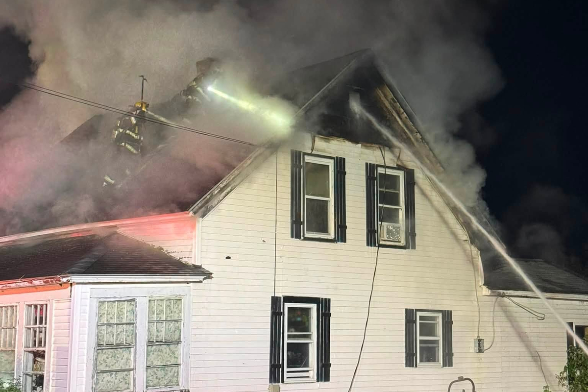 Late-night fire destroys Aroostook home
