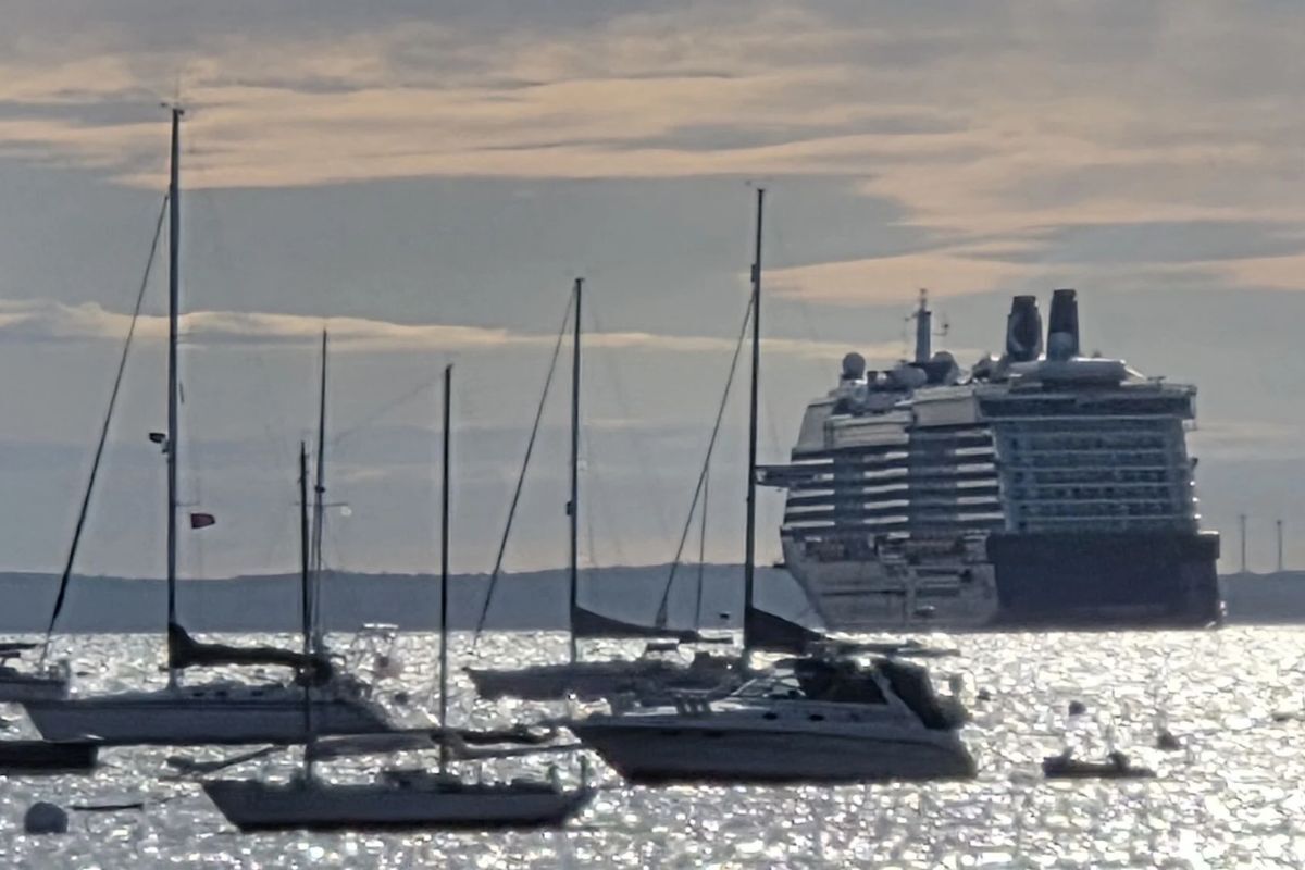 Image for First of larger cruise ships for 2026 arrives in Rockland