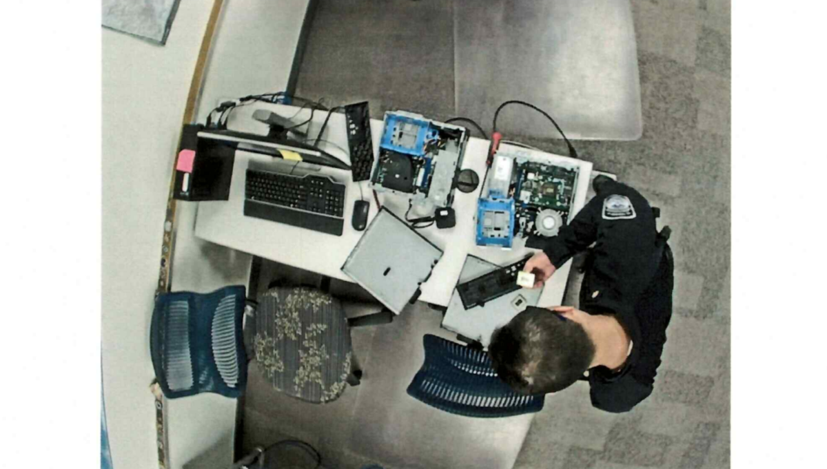 US border agent charged with stealing computer parts at Maine office