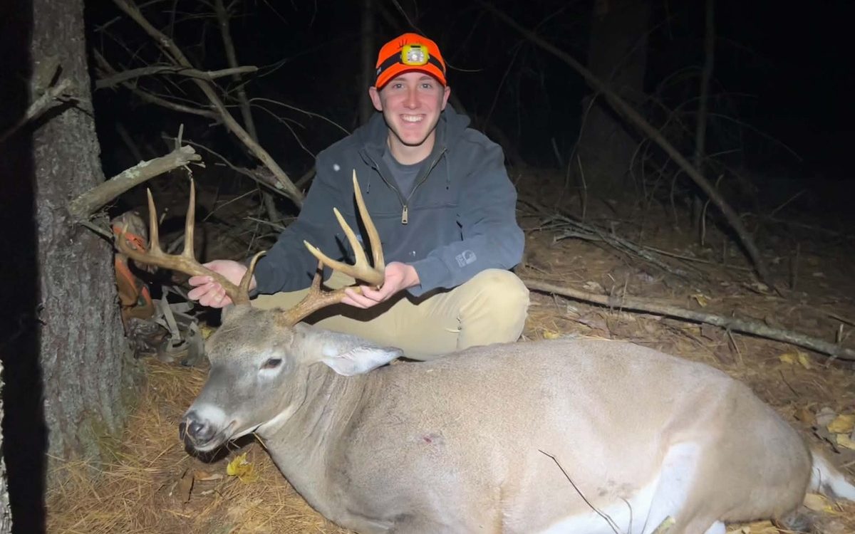 Maine hunter shoots 1st 200-pound buck with a bow