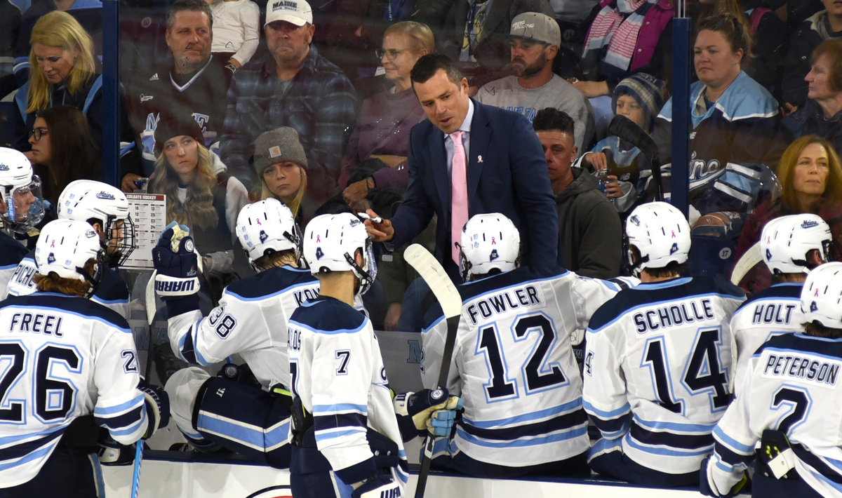 UMaine men's hockey looking for its 1st win in 8 years at Boston University