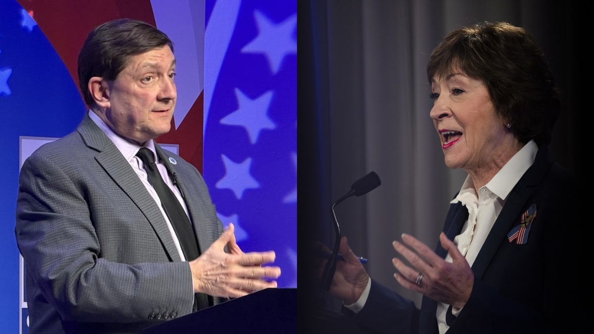 Watch: Susan Collins and Troy Jackson debate