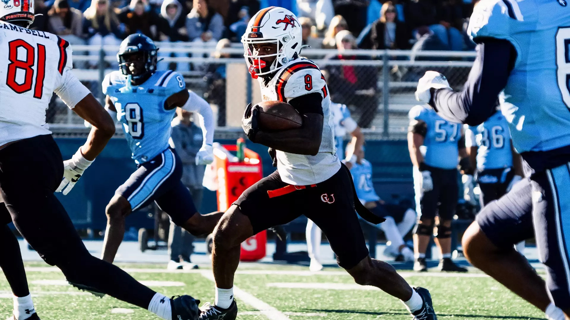 Campbell routs UMaine 35-6, ending Black Bears' 9-game homecoming win streak